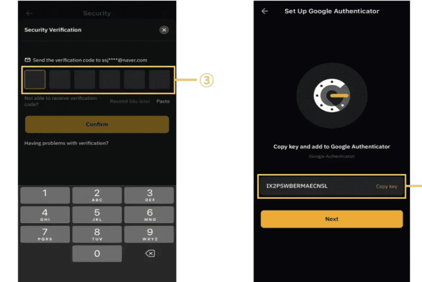 xác minh OTP khi tạo tài khoản bybit